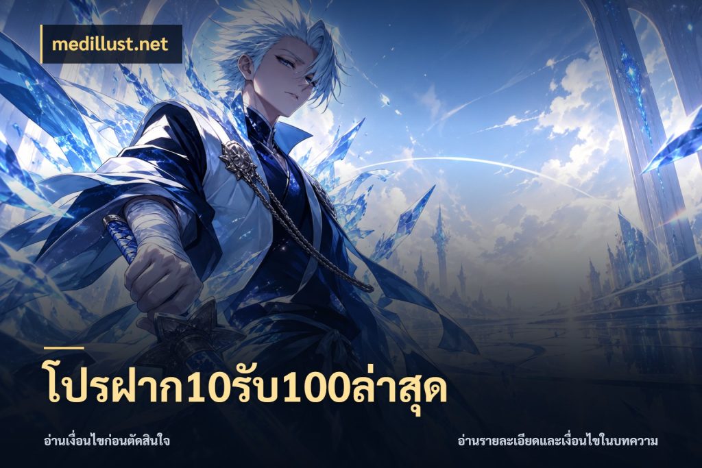 โปรฝาก10รับ100ล่าสุด medillust.net โปรยอดรับที่สายเกมสนใจ