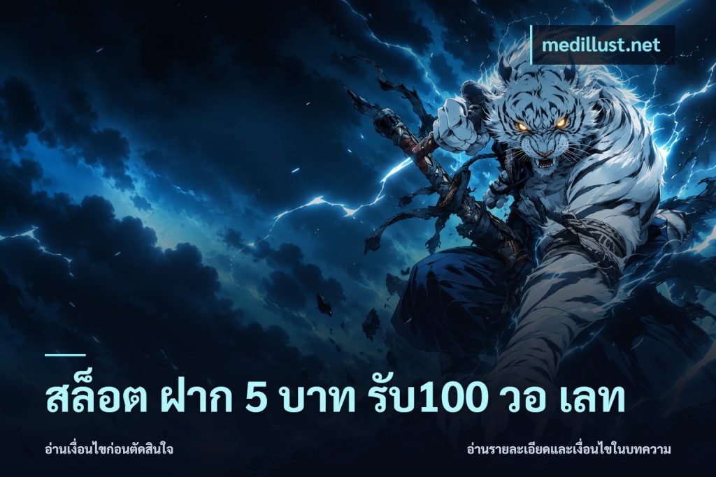 สล็อต ฝาก 5 บาท รับ100 วอ เลท