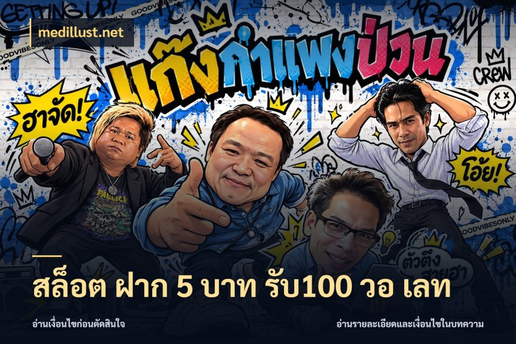 สล็อต ฝาก 5 บาท รับ100 วอ เลท จับคู่โบนัสกับสไตล์เกมที่ชอบ สไตล์ medillust.net