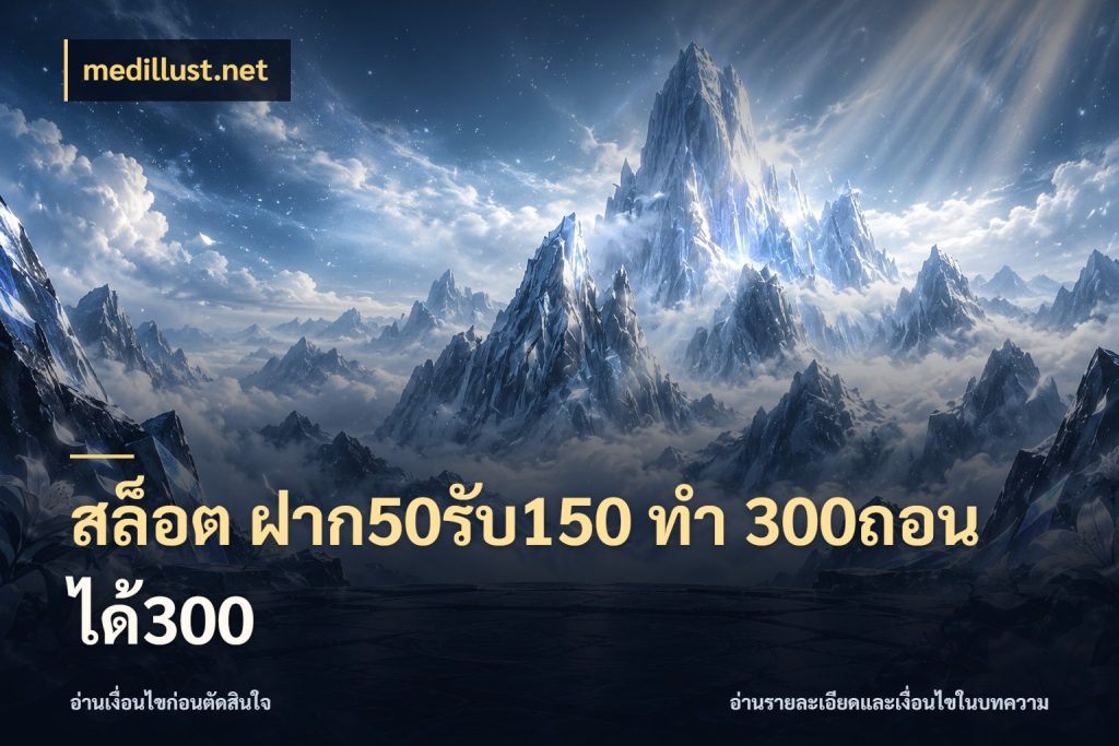 สล็อต ฝาก50รับ150 ทํา 300ถอนได้300 จุดเด่นของเครดิตที่คนชอบเกมอยากรู้ กับ medillust.net