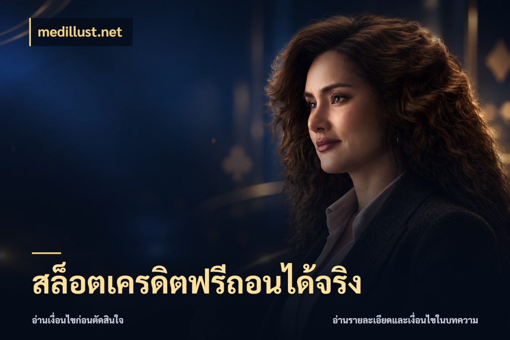 สล็อตเครดิตฟรีถอนได้จริง medillust.net เปิดประเด็นเครดิตฟรีสำหรับคนชอบลุ้น