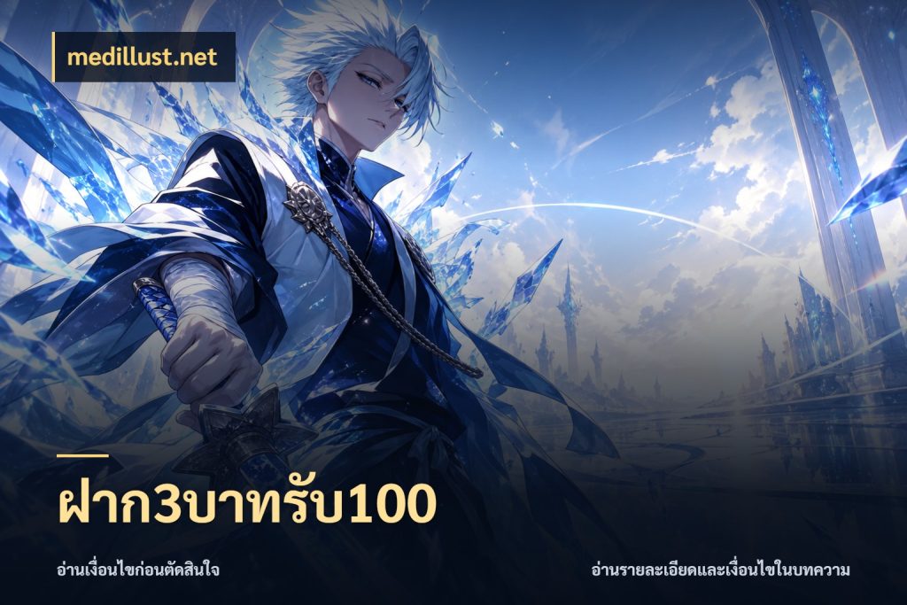 ฝาก3บาทรับ100 สีสันของโปรฝากและยอดรับ สไตล์ medillust.net