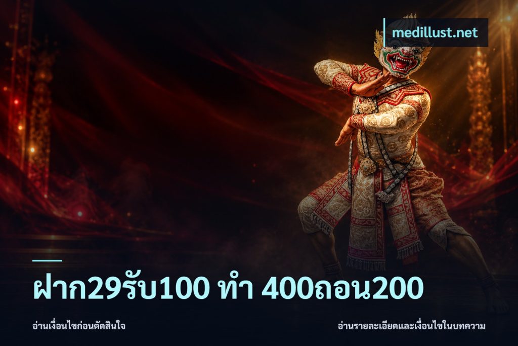 ฝาก29รับ100 ทํา 400ถอน200
