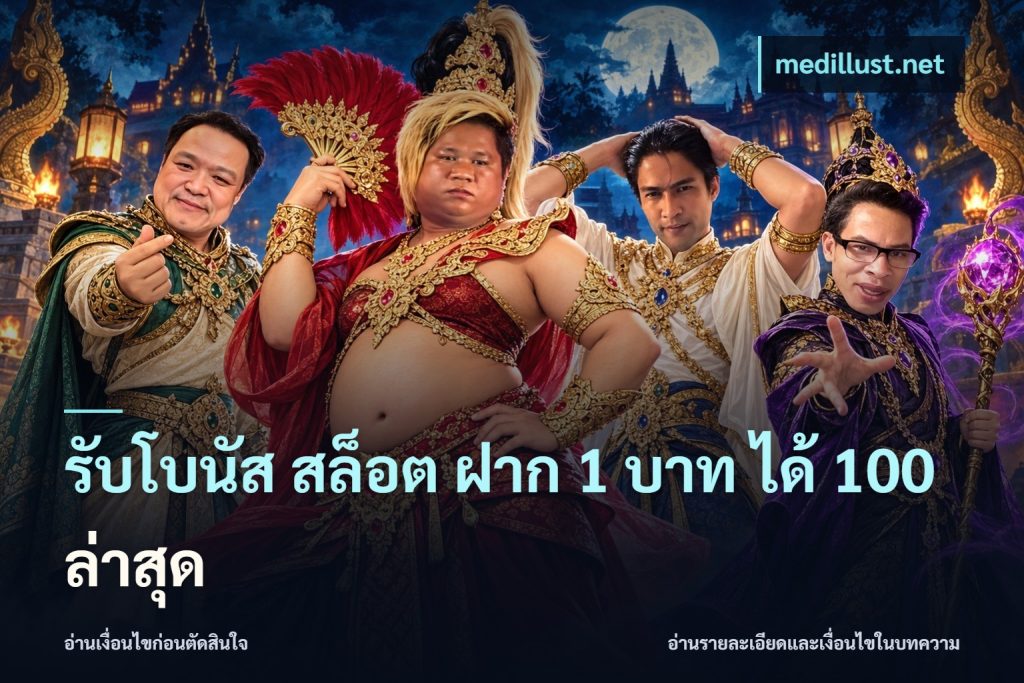 รับโบนัส สล็อต ฝาก 1 บาท ได้ 100 ล่าสุด