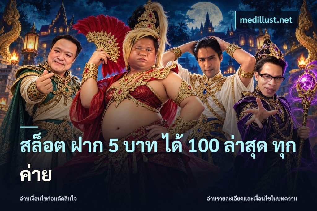 สล็อต ฝาก 5 บาท ได้ 100 ล่าสุด ทุกค่าย
