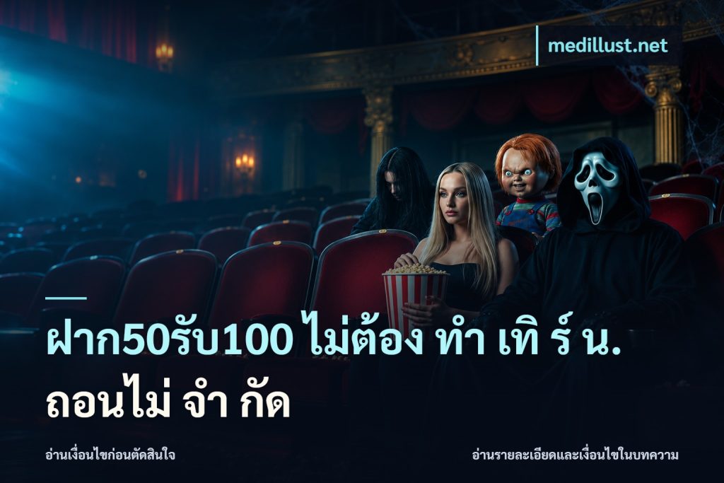 ฝาก50รับ100 ไม่ต้อง ทํา เทิ ร์ น. ถอนไม่ จํา กัด