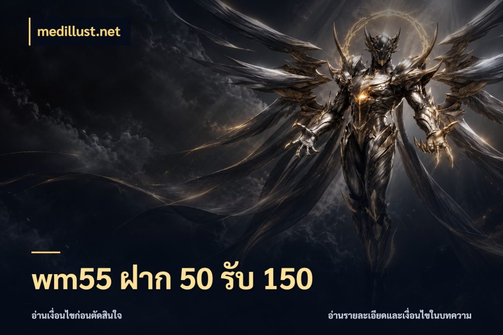 wm55 ฝาก 50 รับ 150 จับประเด็นยอดรับก่อนเลือกความสนุก กับ medillust.net