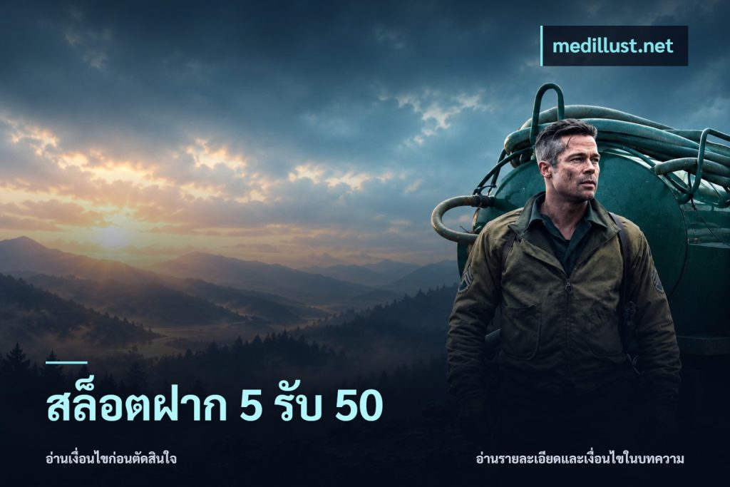 สล็อตฝาก 5 รับ 50