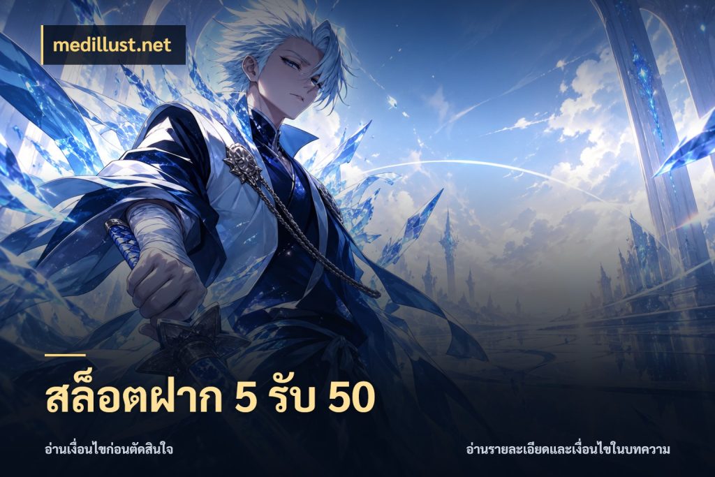 สล็อตฝาก 5 รับ 50 medillust.net สนุกกับตัวเลือกโปรในสไตล์ของคุณ