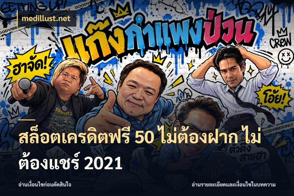 สล็อตเครดิตฟรี 50 ไม่ต้องฝาก ไม่ต้องแชร์ 2021 เลือกสไตล์ความสนุกจากรูปแบบเครดิต สไตล์ medillust.net