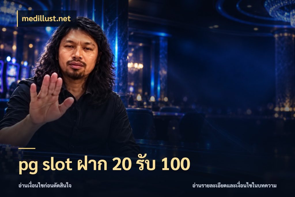 pg slot ฝาก 20 รับ 100 โปรยอดรับที่สายเกมสนใจ สไตล์ medillust.net