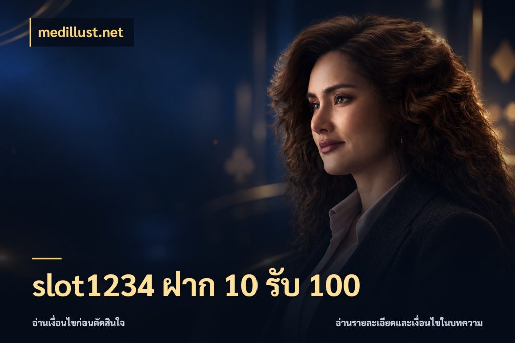 slot1234 ฝาก 10 รับ 100 medillust.net โปรยอดรับที่สายเกมสนใจ
