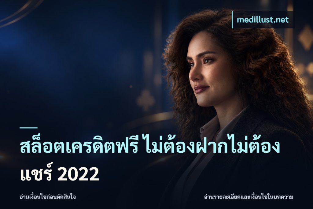 สล็อตเครดิตฟรี ไม่ต้องฝากไม่ต้องแชร์ 2022