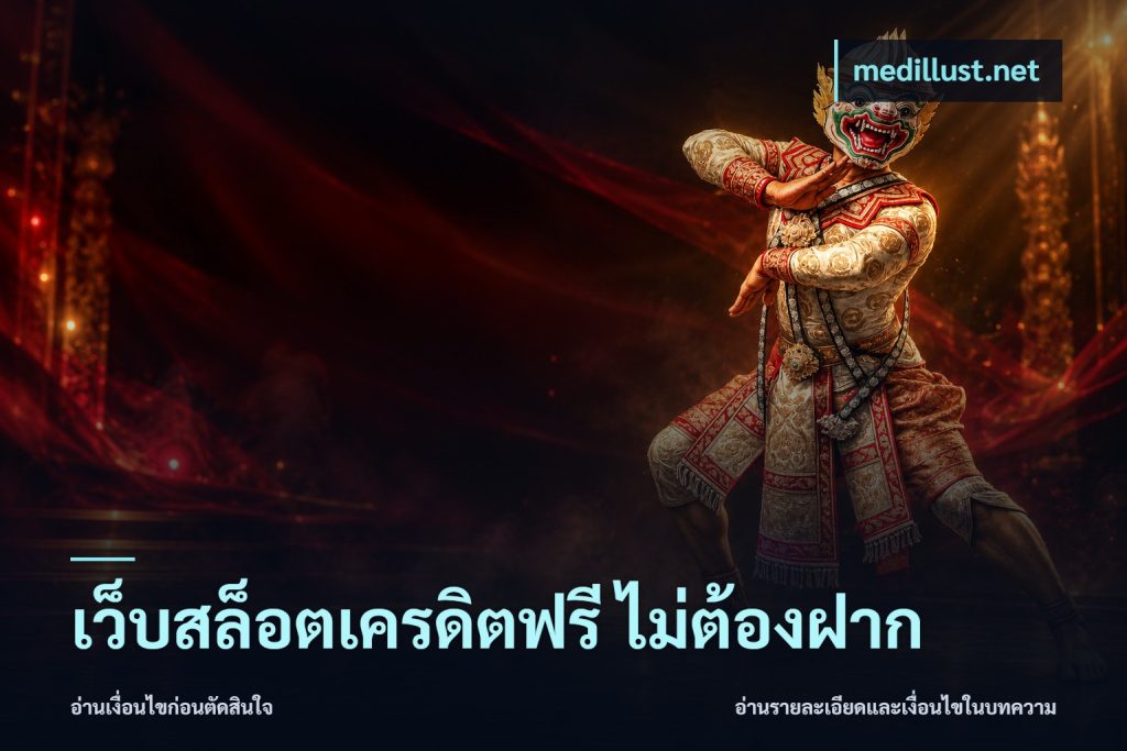 เว็บสล็อตเครดิตฟรี ไม่ต้องฝาก