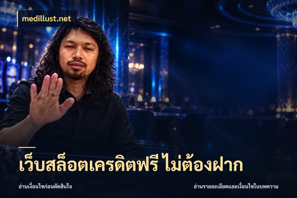 เว็บสล็อตเครดิตฟรี ไม่ต้องฝาก เครดิตฟรีในมุมที่สายโบนัสสนใจ ในมุม medillust.net