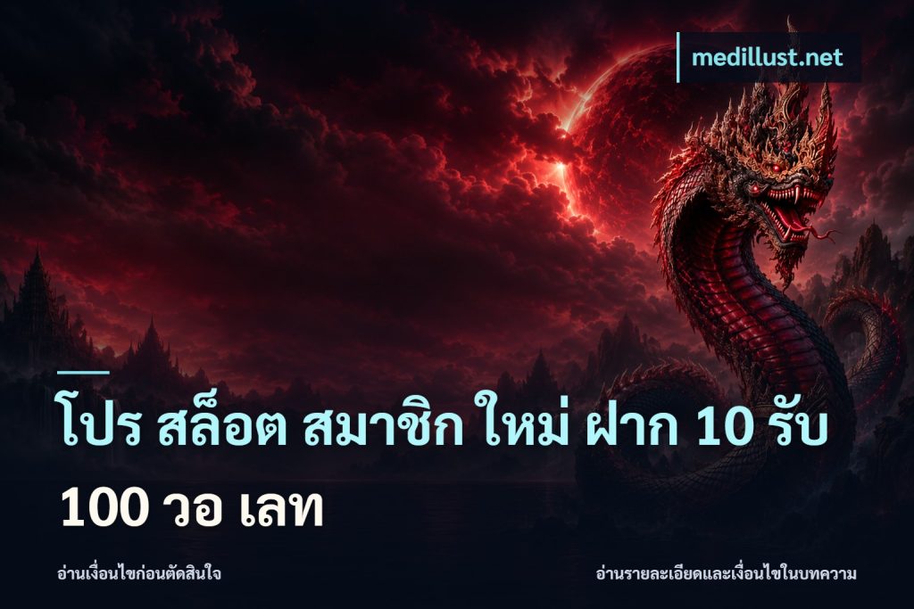 โปร สล็อต สมาชิก ใหม่ ฝาก 10 รับ 100 วอ เลท