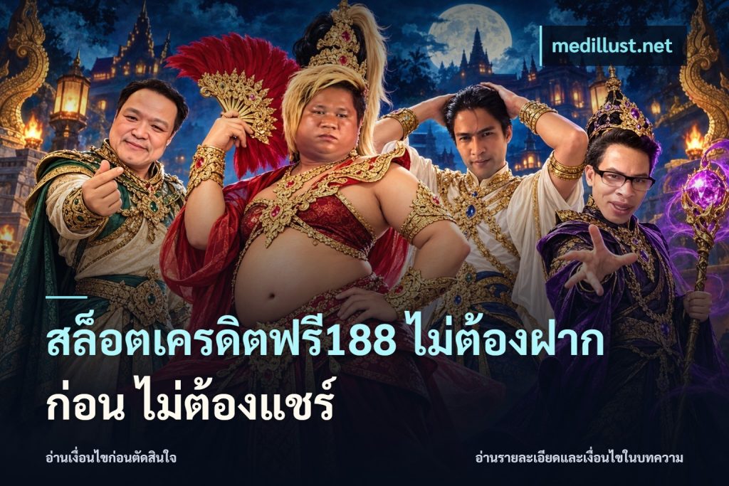 สล็อตเครดิตฟรี188 ไม่ต้องฝาก ก่อน ไม่ต้องแชร์