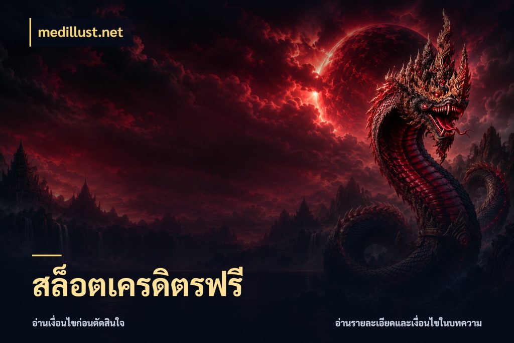 สล็อตเครดิตรฟรี เลือกสไตล์ความสนุกจากรูปแบบเครดิต กับ medillust.net
