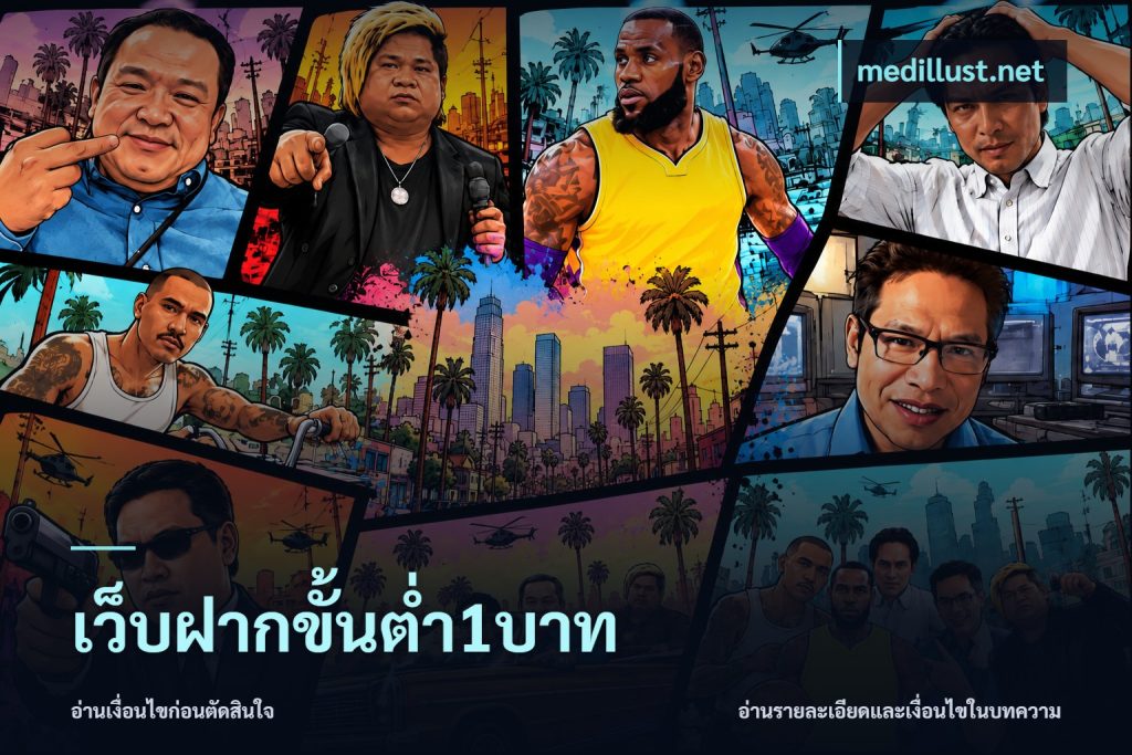 เว็บฝากขั้นต่ำ1บาท