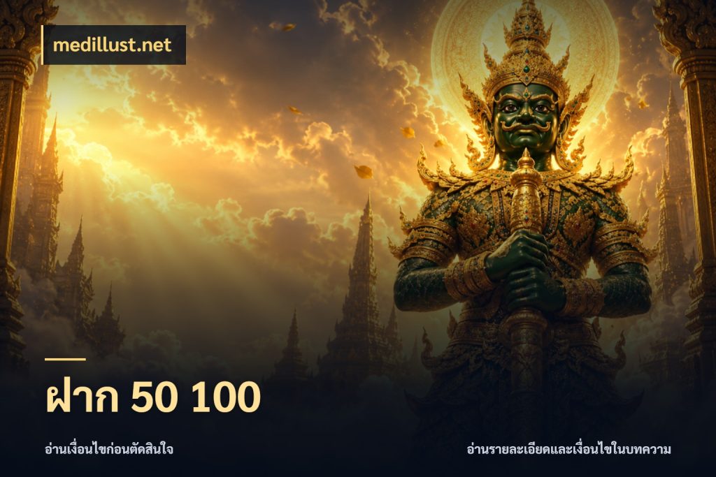 ฝาก 50 100 medillust.net ทุนเบาก็มีสีสันในจังหวะของคุณ