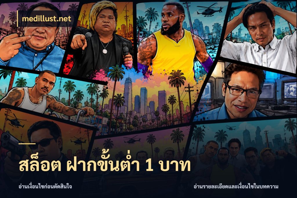 สล็อต ฝากขั้นต่ำ 1 บาท medillust.net ยอดเริ่มต้นน่าจับตากับสิทธิ์ที่เกี่ยวข้อง