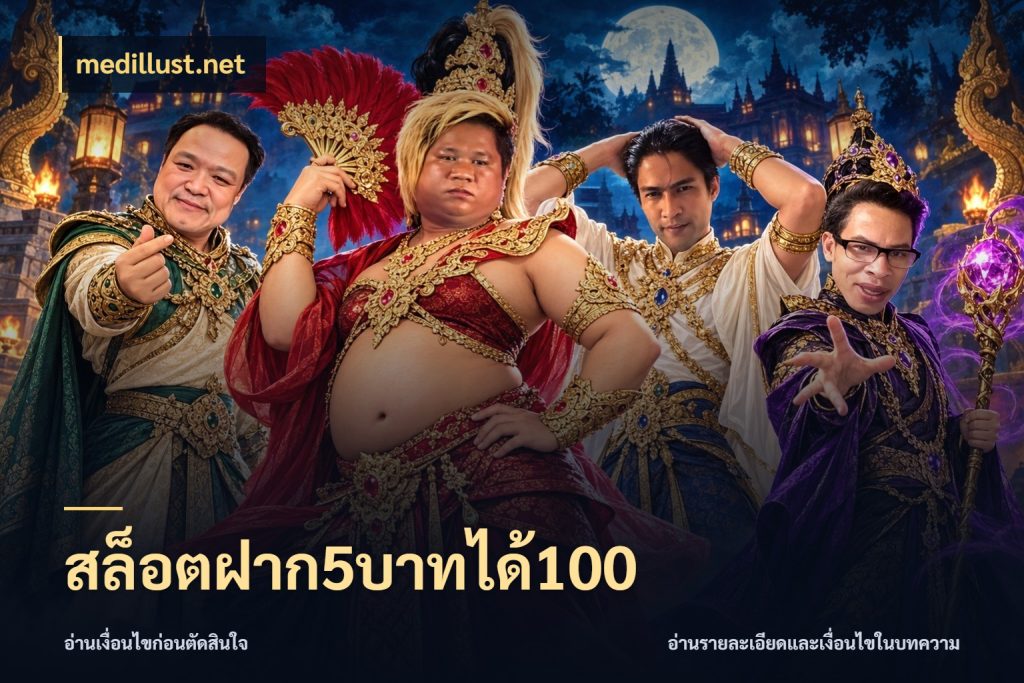สล็อตฝาก5บาทได้100 สนุกกับตัวเลือกโปรในสไตล์ของคุณ ในมุม medillust.net
