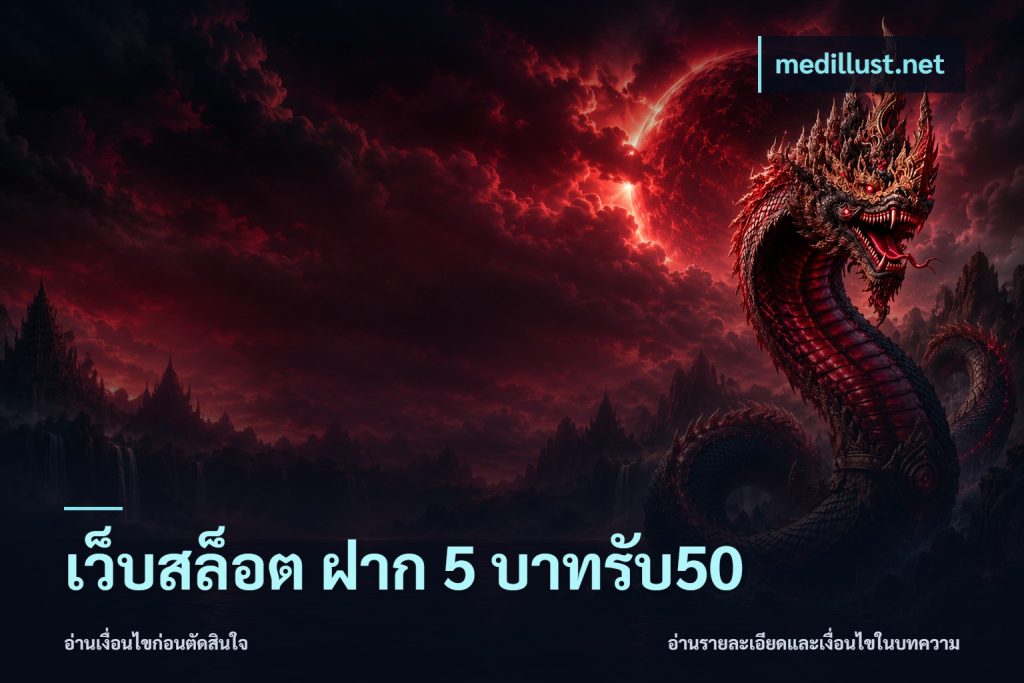 เว็บสล็อต ฝาก 5 บาทรับ50