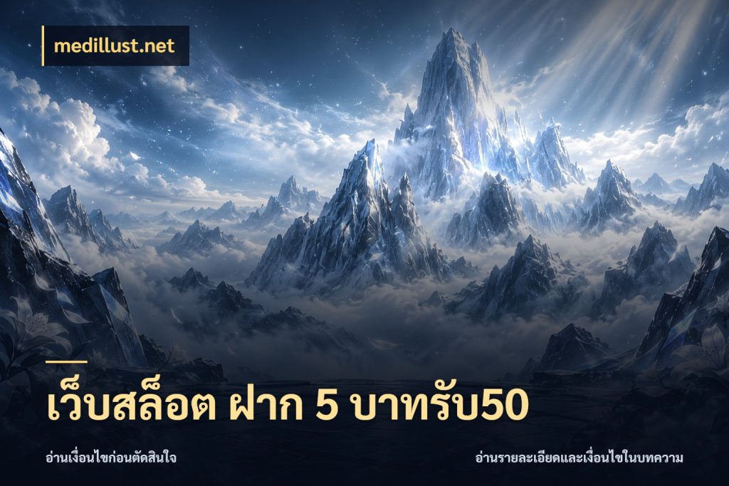 เว็บสล็อต ฝาก 5 บาทรับ50 โปรยอดรับที่สายเกมสนใจ ในมุม medillust.net