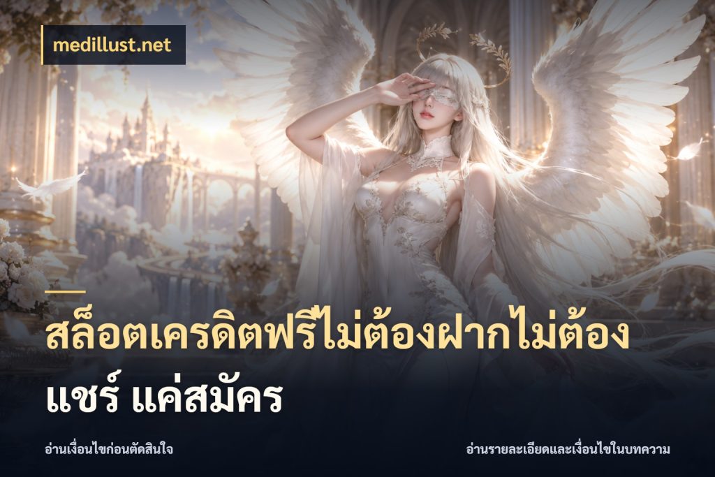 สล็อตเครดิตฟรีไม่ต้องฝากไม่ต้องแชร์ แค่สมัคร รู้จักยอดและขอบเขตของเครดิตฟรี สไตล์ medillust.net