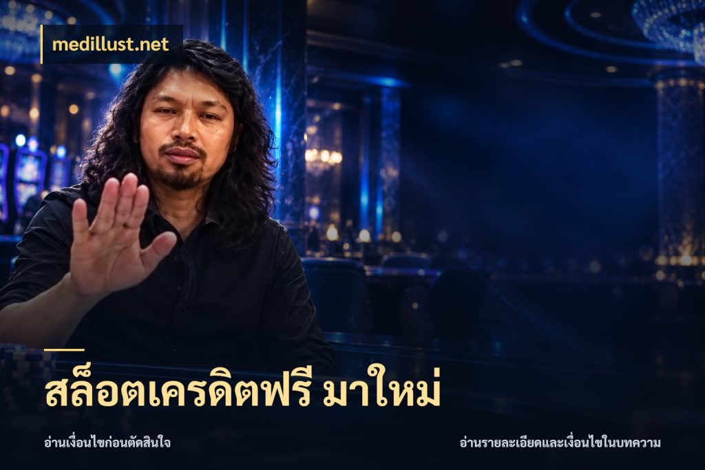 สล็อตเครดิตฟรี มาใหม่ เครดิตฟรีในมุมที่สายโบนัสสนใจ กับ medillust.net