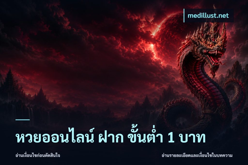 หวยออนไลน์ ฝาก ขั้นต่ำ 1 บาท