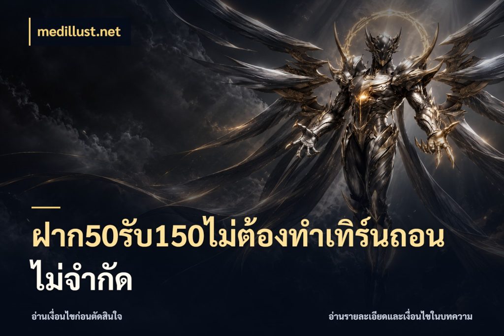 ฝาก50รับ150ไม่ต้องทําเทิร์นถอนไม่จํากัด medillust.net เครดิตกับรูปแบบโปรที่ตรงใจ