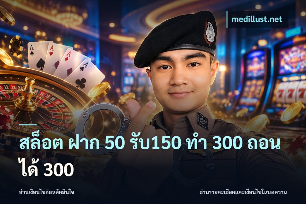 สล็อต ฝาก 50 รับ150 ทํา 300 ถอนได้ 300