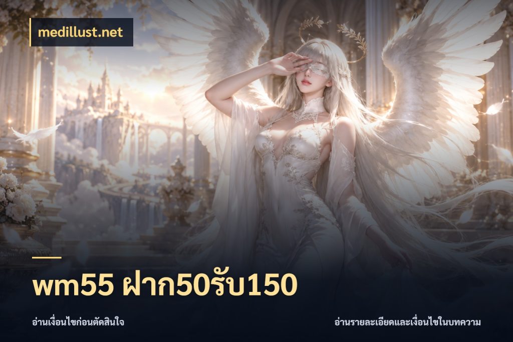 wm55 ฝาก50รับ150 สายโบนัสเลือกจังหวะสนุกได้อย่างไร กับ medillust.net