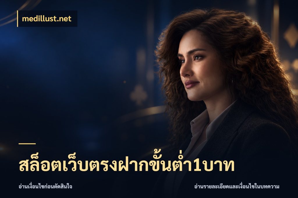 สล็อตเว็บตรงฝากขั้นต่ำ1บาท เลือกสไตล์จากยอดและรูปแบบที่ตรงใจ กับ medillust.net