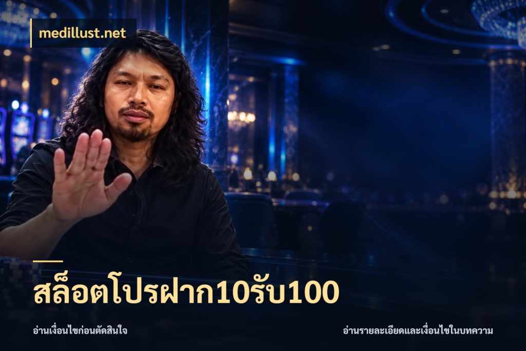 สล็อตโปรฝาก10รับ100 medillust.net สีสันของโปรฝากและยอดรับ
