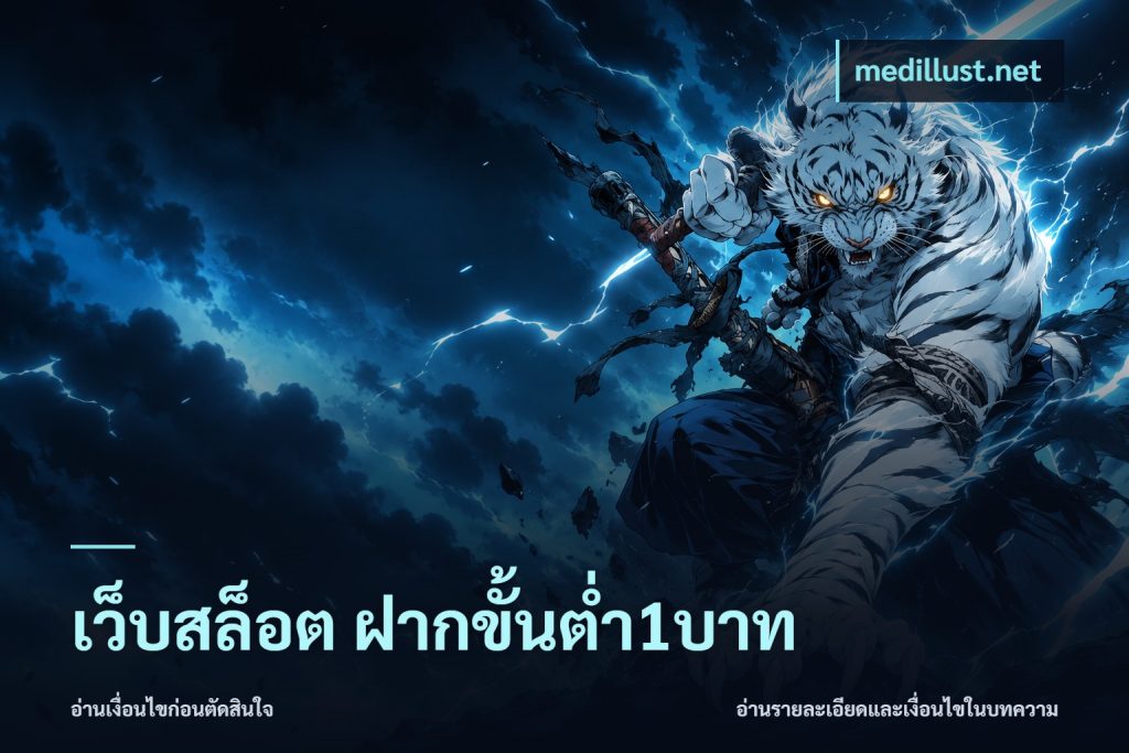 เว็บสล็อต ฝากขั้นต่ำ1บาท