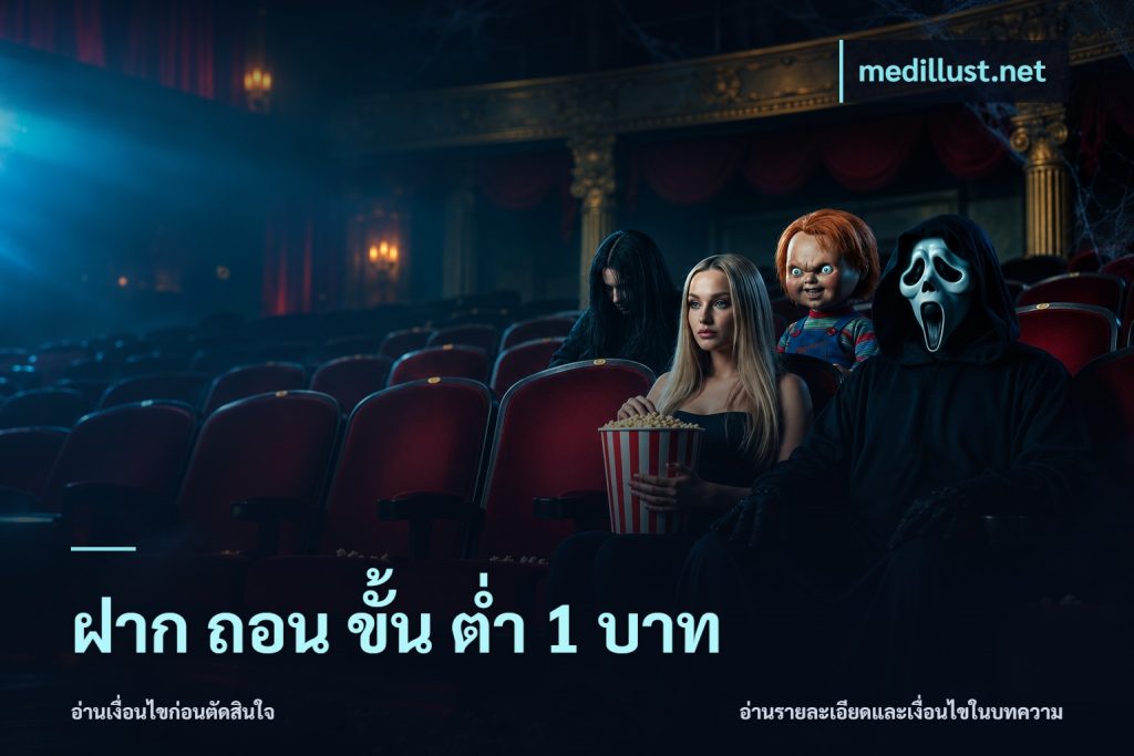ฝาก ถอน ขั้น ต่ำ 1 บาท