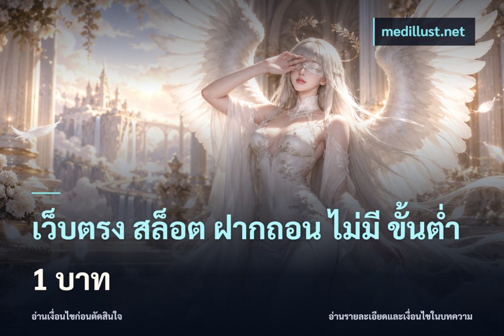 เว็บตรง สล็อต ฝากถอน ไม่มี ขั้นต่ํา 1 บาท