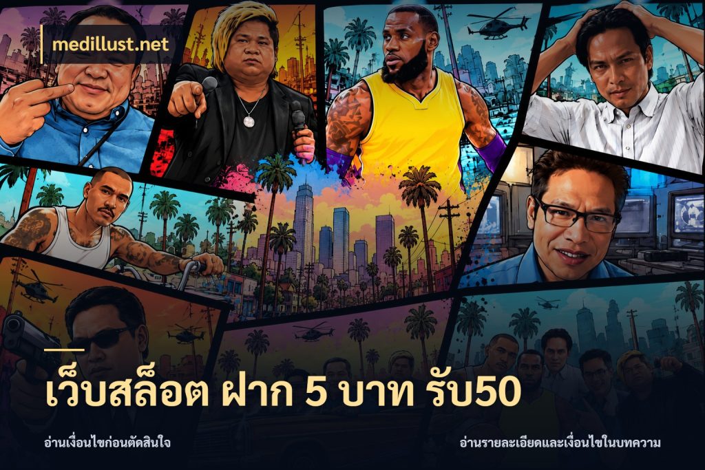 เว็บสล็อต ฝาก 5 บาท รับ50 ยอดฝากและยอดรับในมุมของคนชอบลุ้น สไตล์ medillust.net
