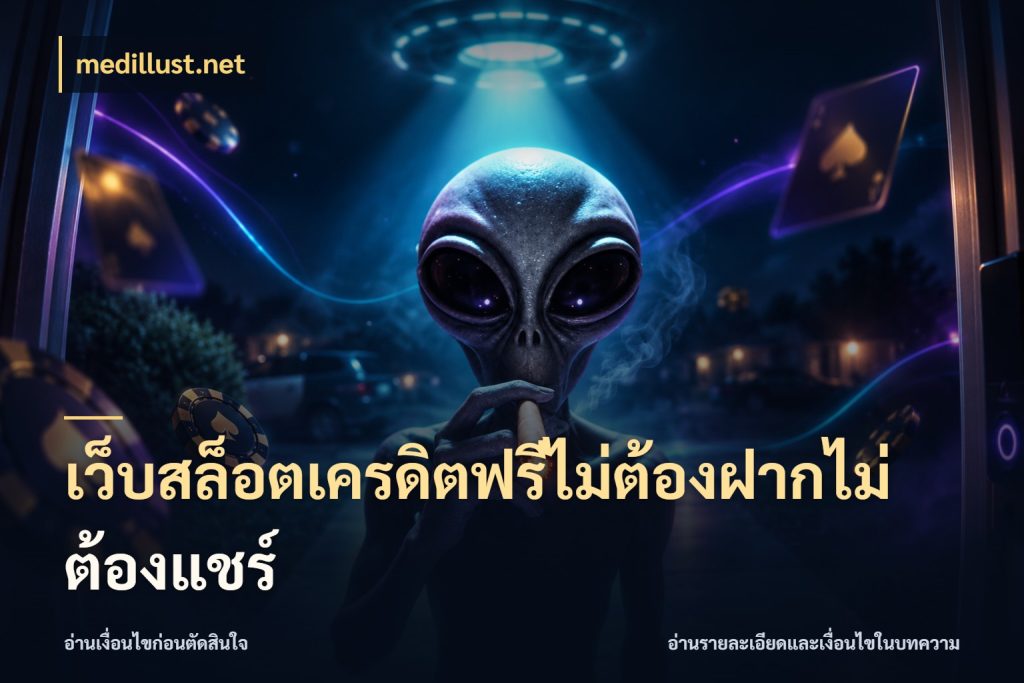 เว็บสล็อตเครดิตฟรีไม่ต้องฝากไม่ต้องแชร์ จับมุมเด่นของเครดิตฟรีให้ตรงใจ ในมุม medillust.net