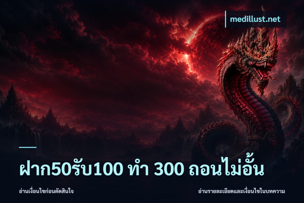 ฝาก50รับ100 ทํา 300 ถอนไม่อั้น