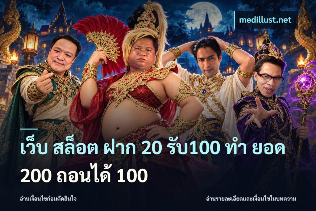 เว็บ สล็อต ฝาก 20 รับ100 ทํา ยอด 200 ถอนได้ 100