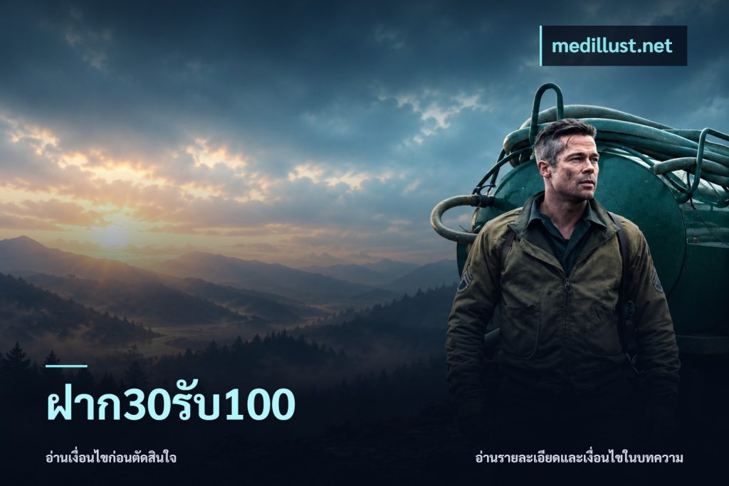 ฝาก30รับ100
