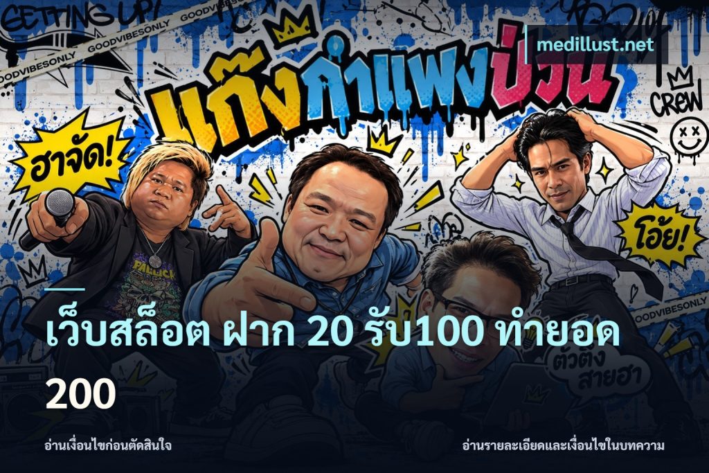 เว็บสล็อต ฝาก 20 รับ100 ทำยอด 200