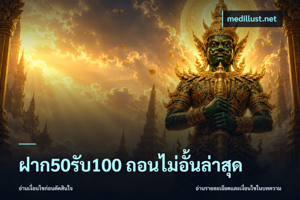ฝาก50รับ100 ถอนไม่อั้นล่าสุด