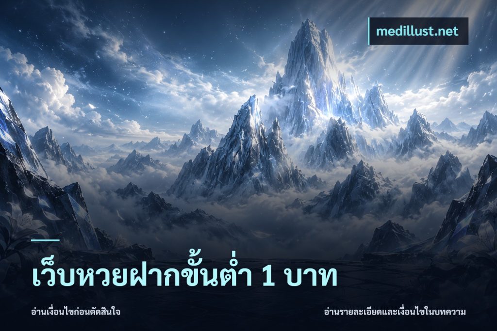 เว็บหวยฝากขั้นต่ำ 1 บาท