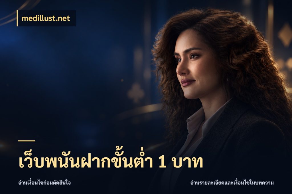 เว็บพนันฝากขั้นต่ำ 1 บาท เกมที่ชอบในขอบเขตเงินของตัวเอง สไตล์ medillust.net