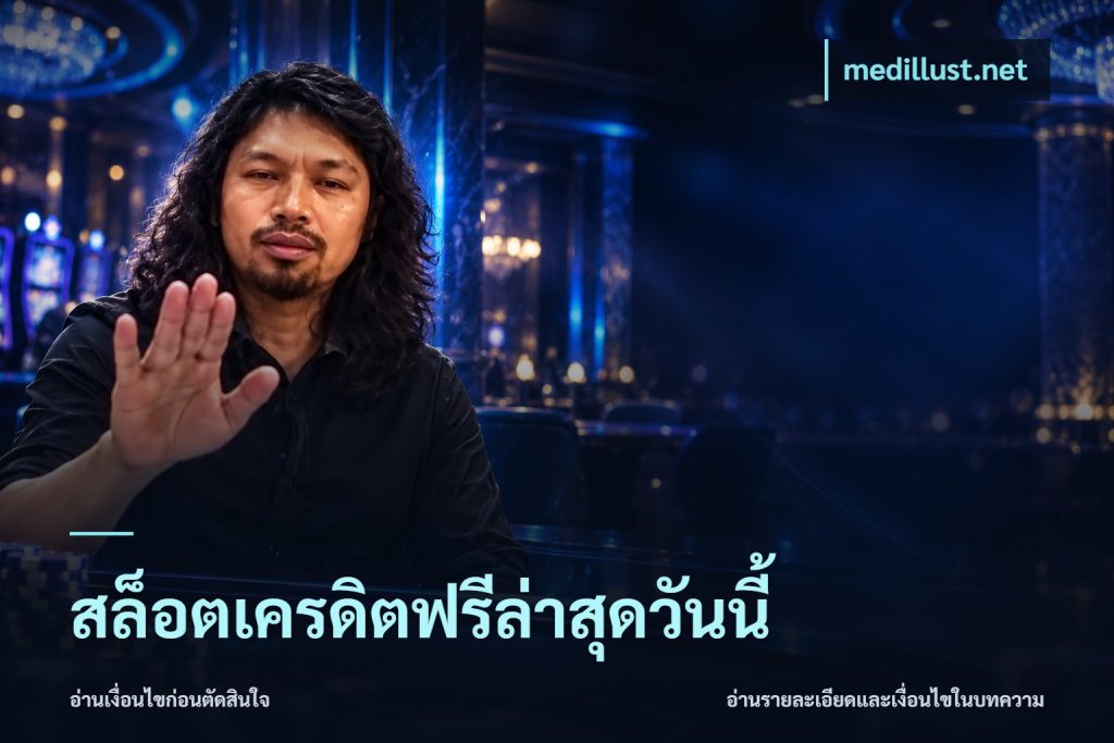 สล็อตเครดิตฟรีล่าสุดวันนี้