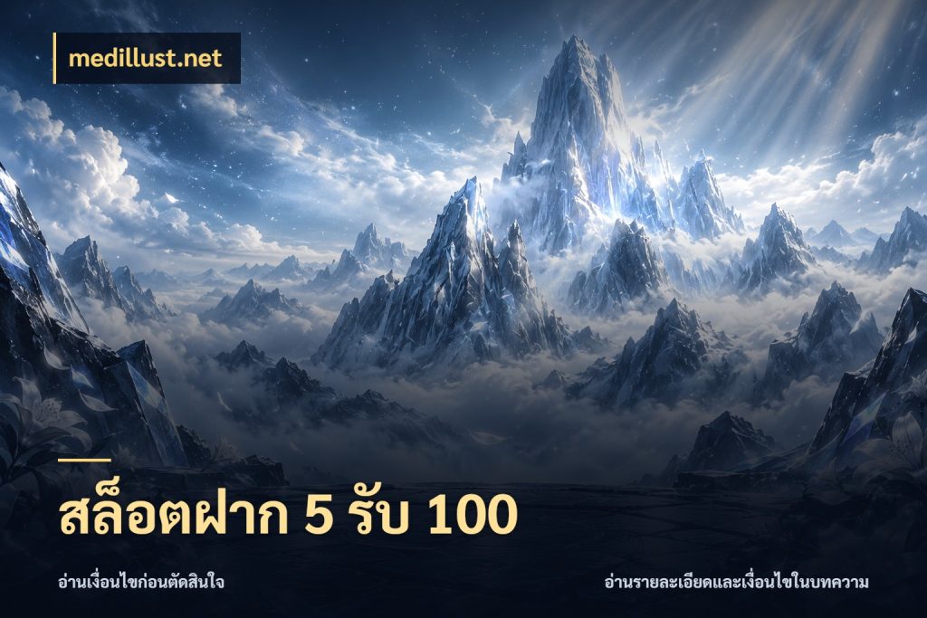 สล็อตฝาก 5 รับ 100 สายโบนัสเลือกจังหวะสนุกได้อย่างไร สไตล์ medillust.net